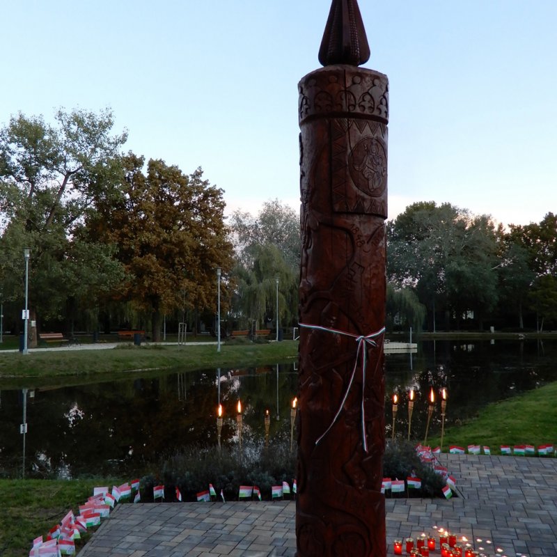 Gyertyagyújtás az aradi vértanúk emlékére 30